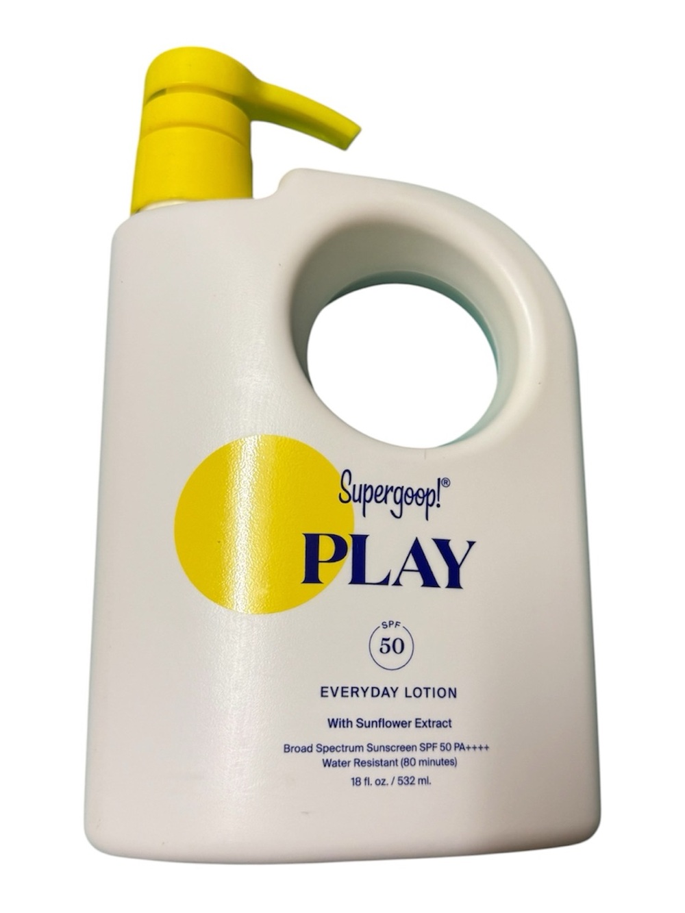 Supergoop! PLAY Everyday Lotion SPF 50 - Yellow & White